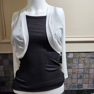 NEW see through White Shrug